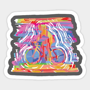 Cruiser Bikes with Gears Gift for Women Sticker